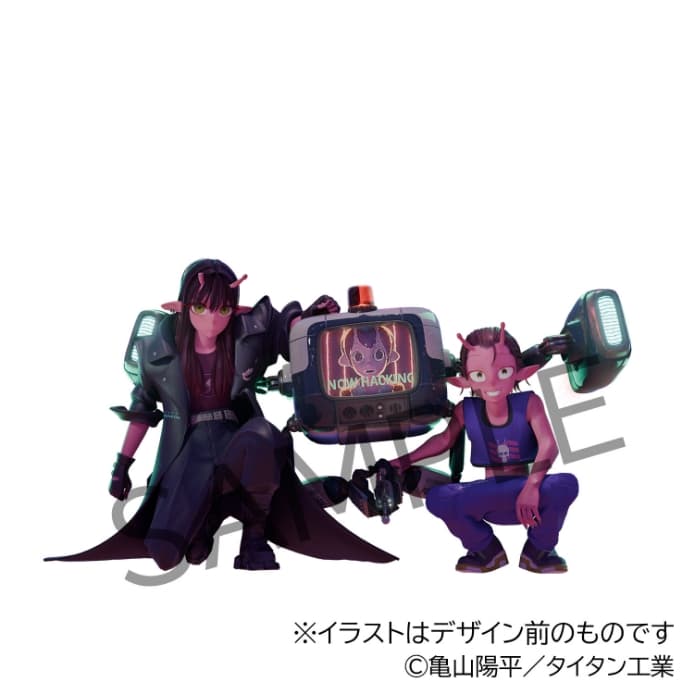 アカネ、カナタ描き下ろしアクリルスタンド