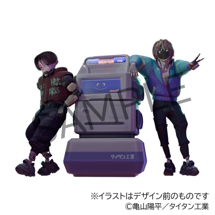 カート、マックス描き下ろしアクリルスタンド