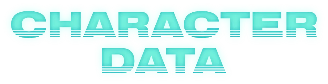 CHARACTER DATA
